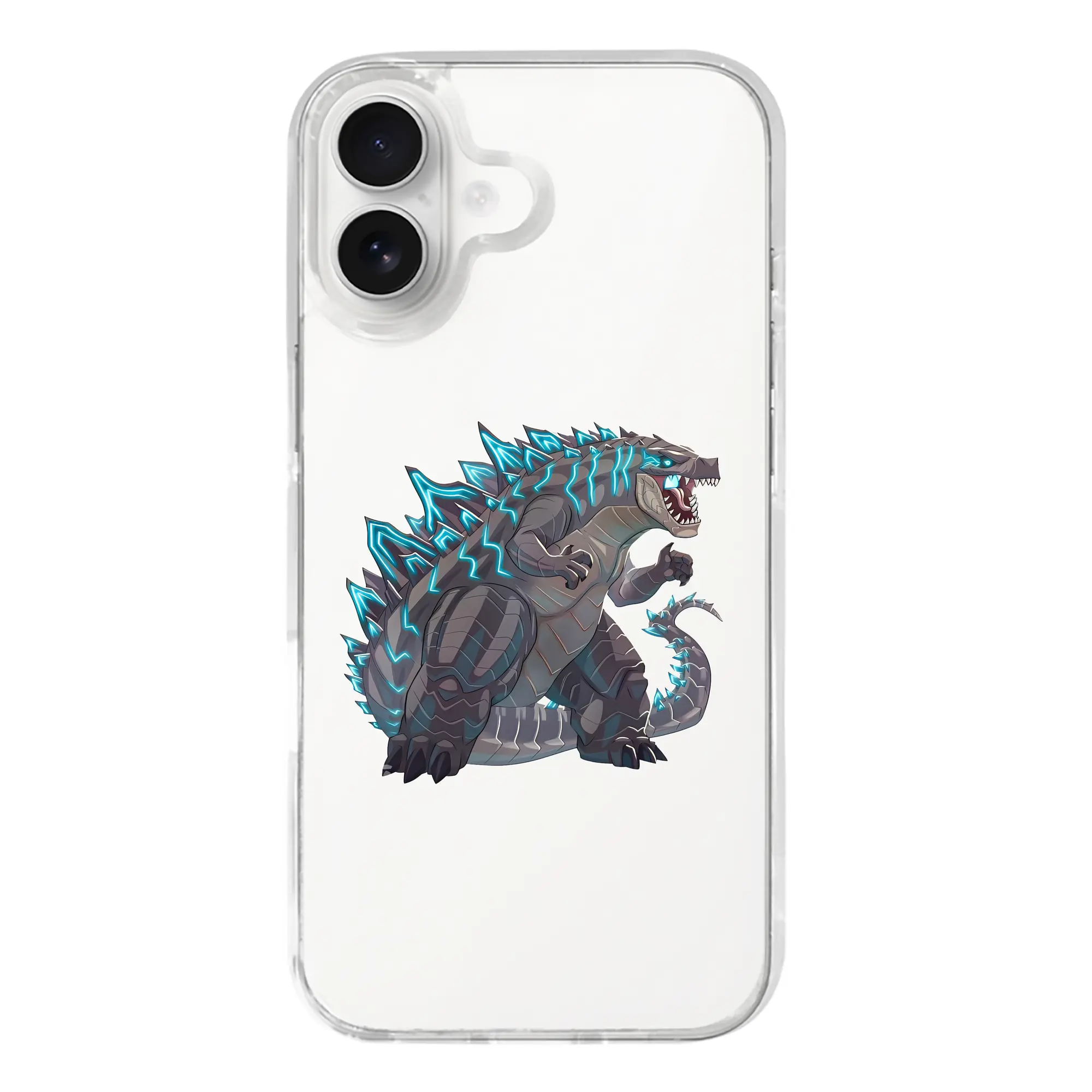 ゴジラ グッズ,ゴジラ - iPhone 17シリーズ 透明スマホケース – 薄型・耐衝撃・精密フィット保護カバー